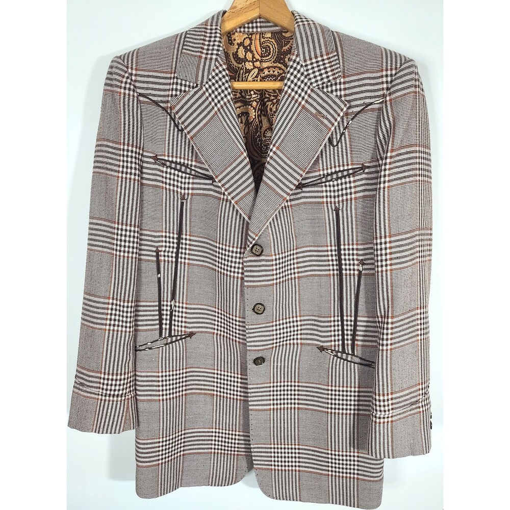 Rare Vintage 70s Nathan Turk Jacket made for Kenny Odell